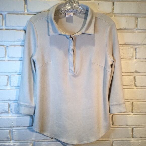 Gretchen Scott Ultra Suede Pop Over Top S runs small more like a XS - Picture 1 of 5